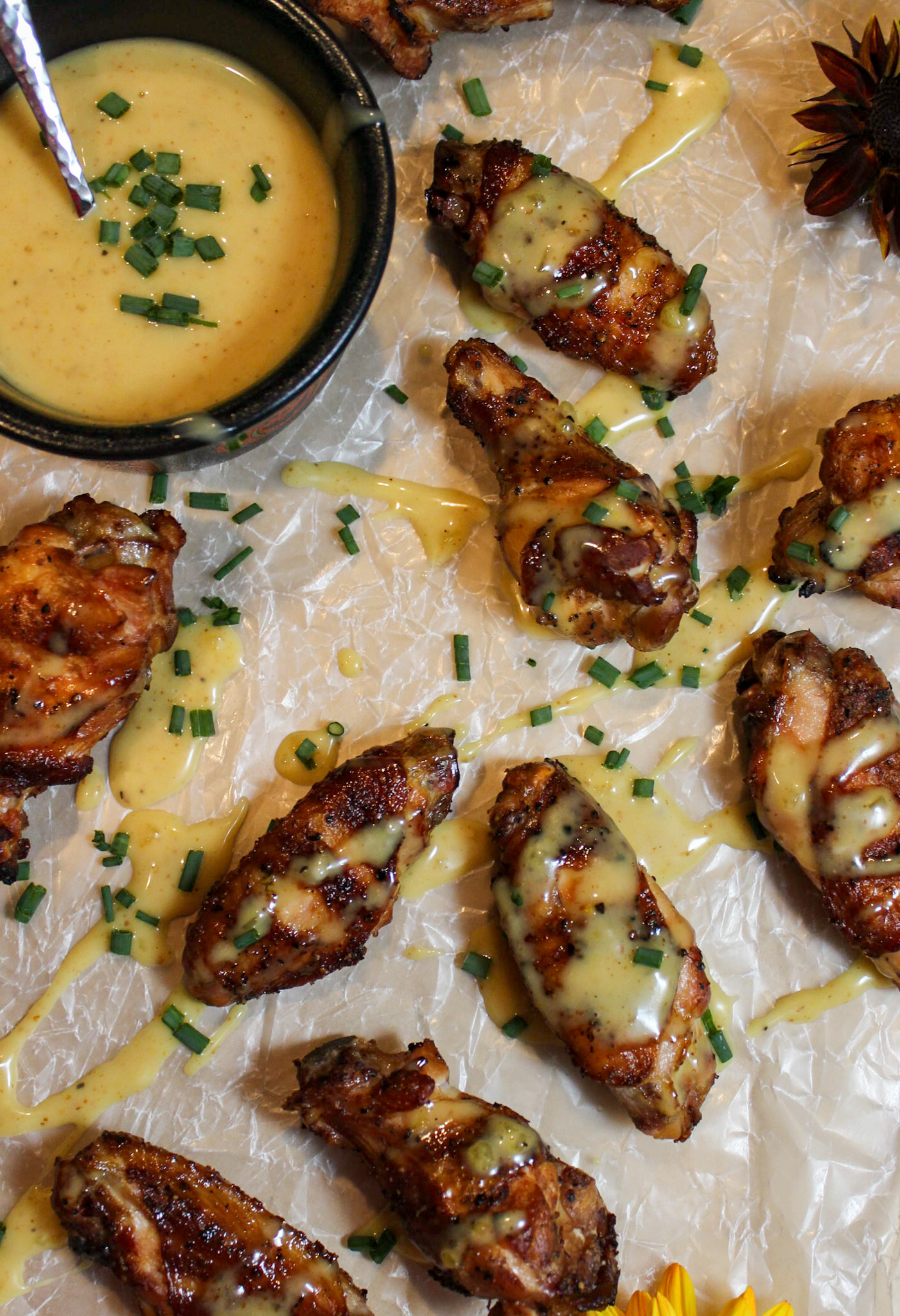 Maple Honey Mustard Smoked Chicken Wings For The Perfect Bite